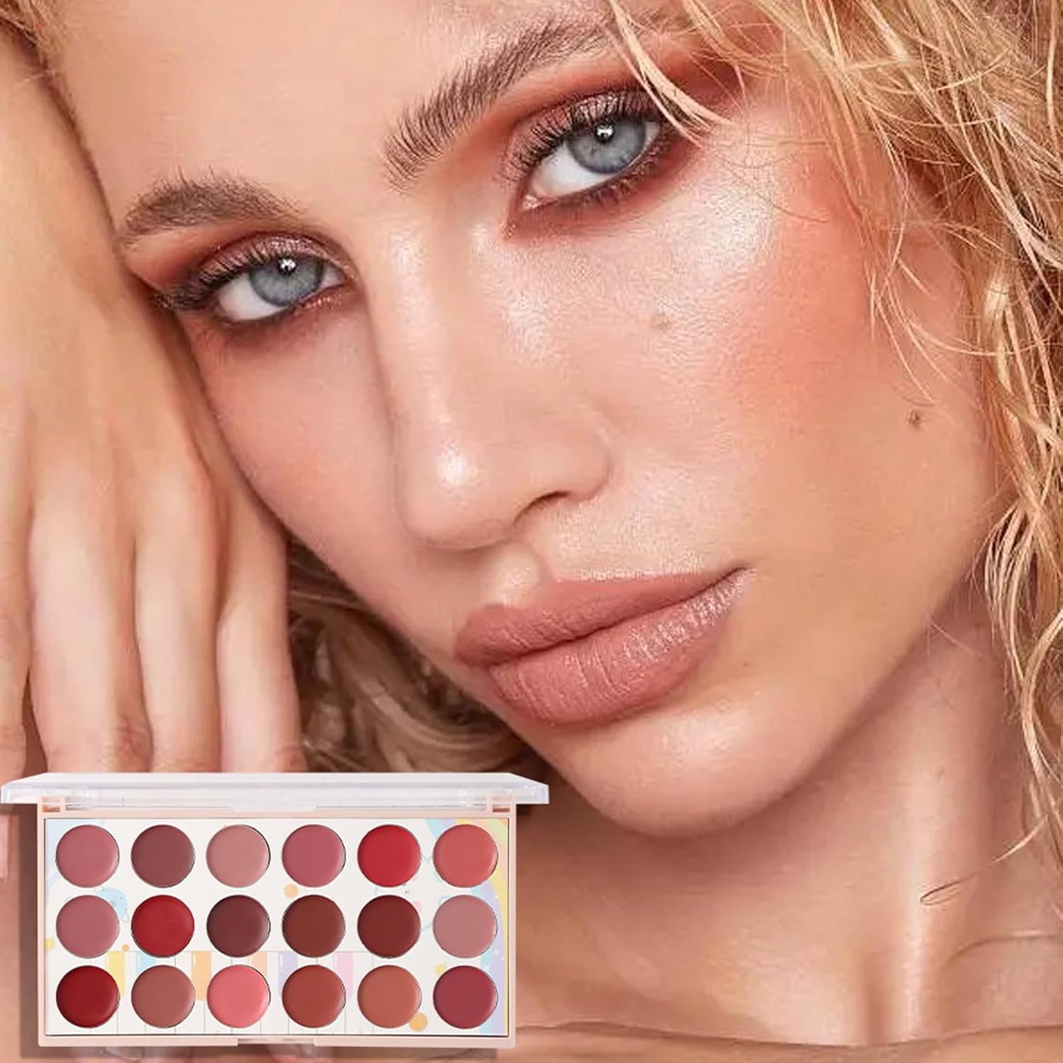 Moccallure Professional 18-Colors Lipstick Kit – Long-Lasting, Hydrating &amp; Compact | Unisex Makeup Set