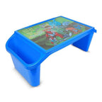 Kids Portable Study Table – Multifunctional Plastic Desk with Side Storage (Random Color)