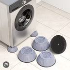 4Pcs Universal Anti-Vibration Feet Pads — Non-Slip Rubber Mats for Washing Machines, Dryers, Refrigerators & Furniture | Noise & Shake Reduction ( Medium)