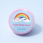 SK BLOOMS Natural Sugar Body Scrub for Smooth Skin | Gentle Exfoliating & Moisturizing Body Polish