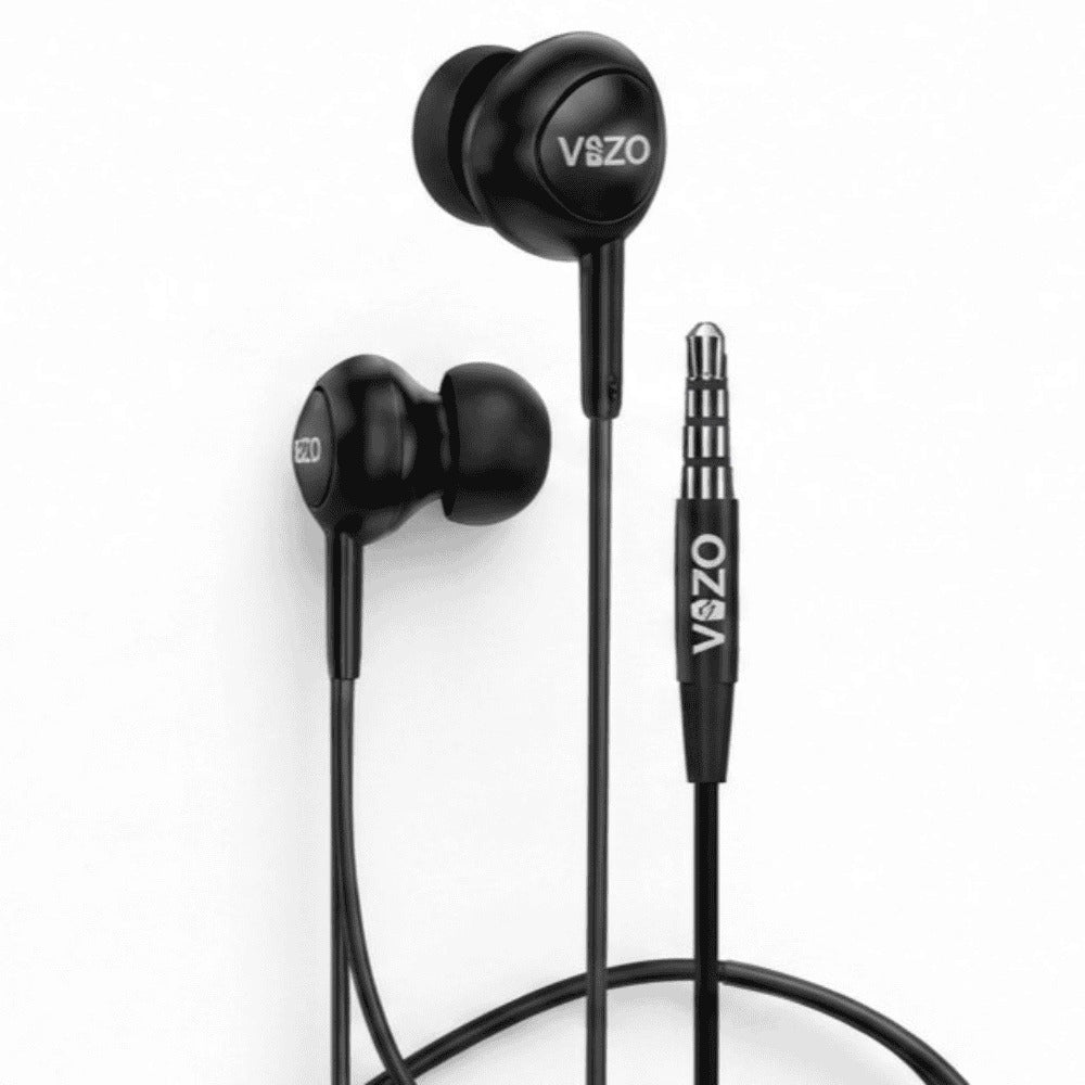 VR9 Micro – Premium Wired Earphones with Dual IC Mic | Best Quality Hands-Free | Headphone | Hands-Free For Mobile Phone | Android Vr9 Micro Hands-Free