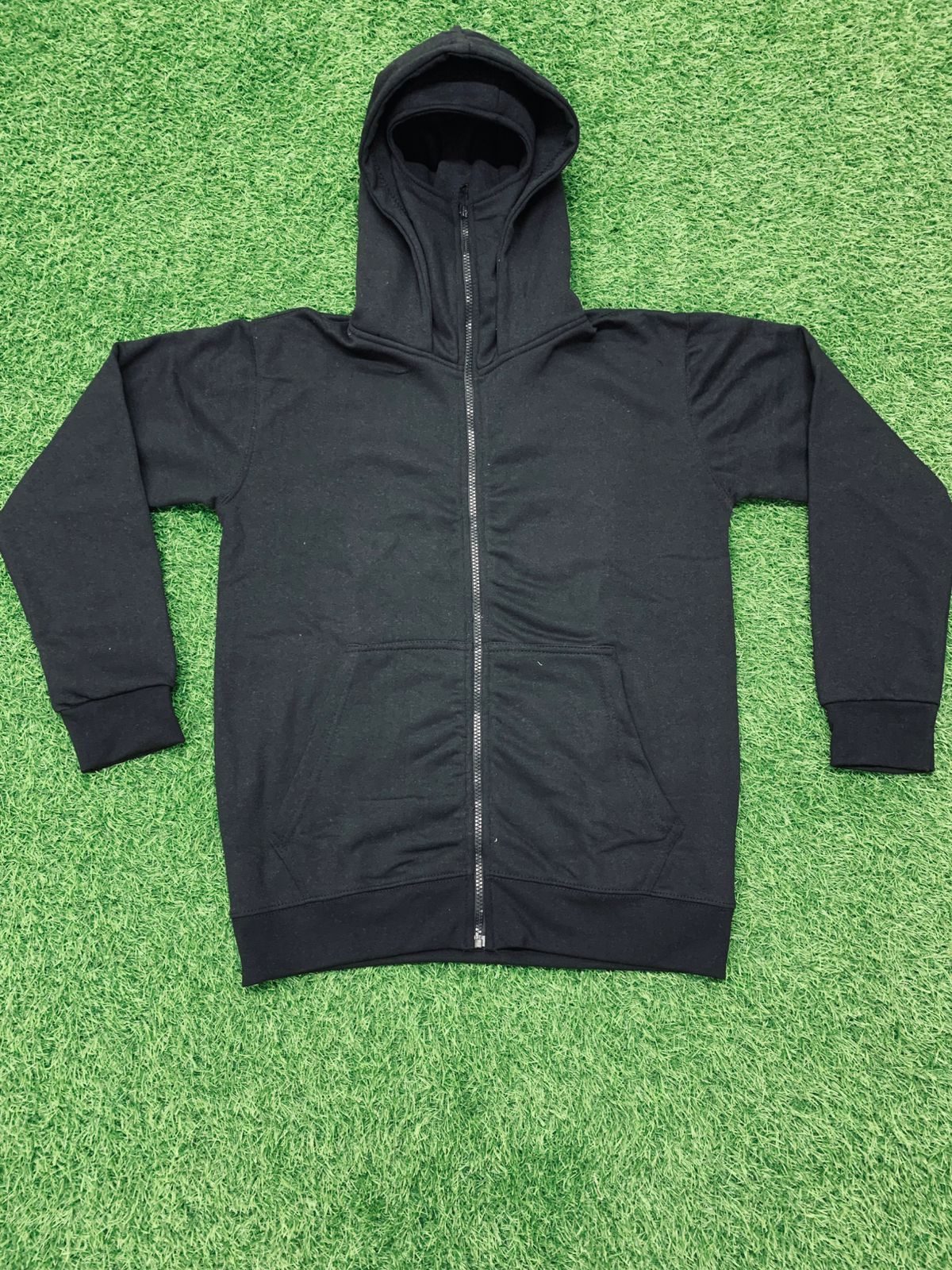 Balaclava Ninja Zipper Hoodie Jacket For Men – Comfy Fashion