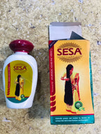 SESA Hair Oil 100ml – Anti Dandruff & Lice | For Hair Growth, Scalp Infection & Stress Relief | Made in India
