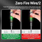 LED Test Pen Intelligent Induction Power Voltage Detector Pen Voltmeter 24-250V Circuit Tester Tool