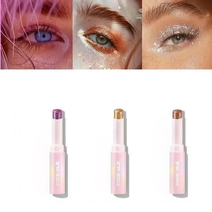 Miss Betty Multipurpose Jelly Highlighter Stick – Creamy Glitter Eyeshadow, Lip Balm & Face Highlighter