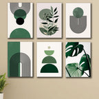 Set of 6 Premium Wall Art Photo Tiles – Modern Home Decor Sets 8x11