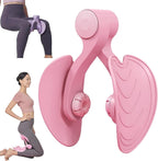 Thigh Exerciser Portable Design Easy To Use Strengthens Muscles Improves Flexibility Provides Comfortable Grip (Random Color)