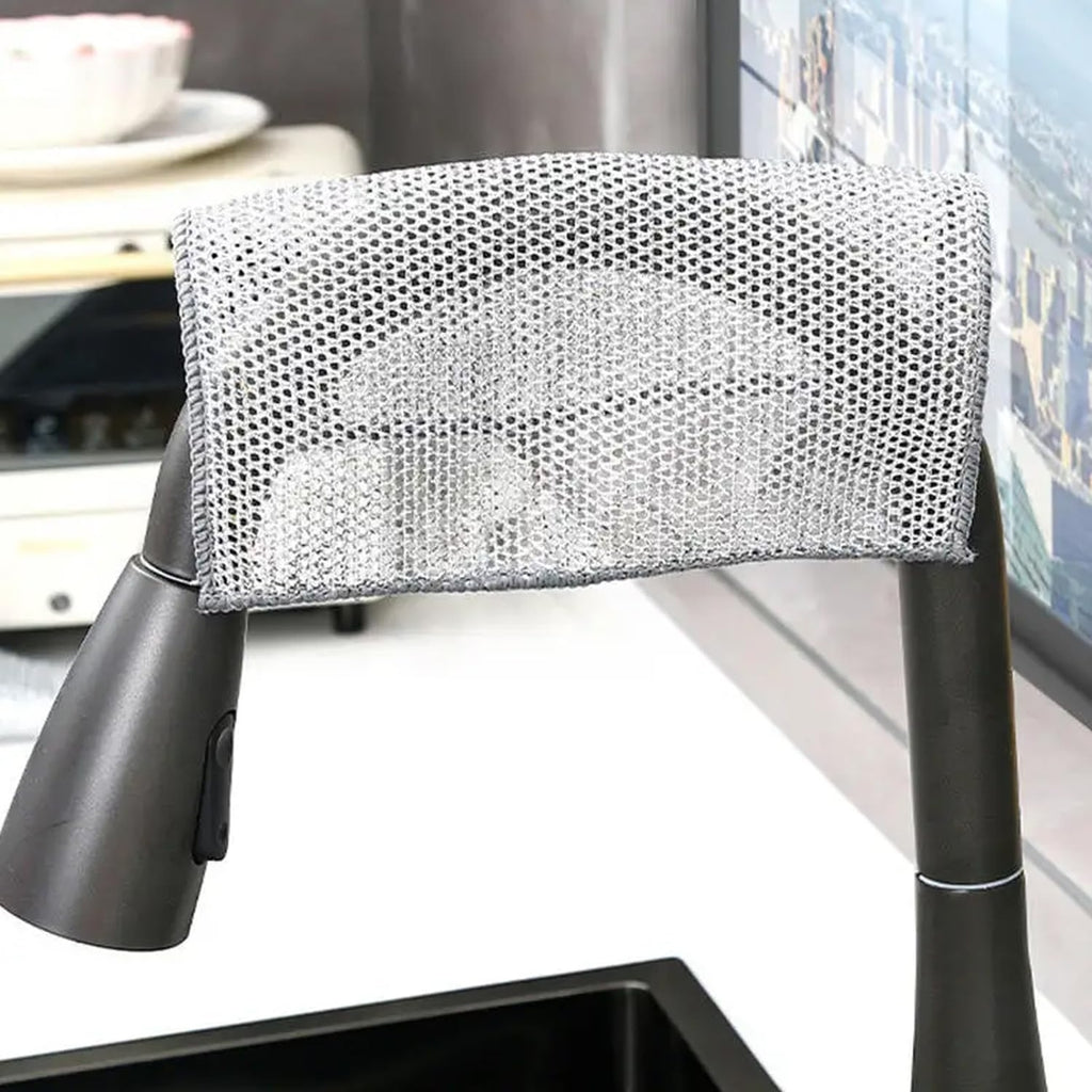 Royal Double Layer Dishwashing Wire Cleaning Cloth | Heavy-Duty Scrubber