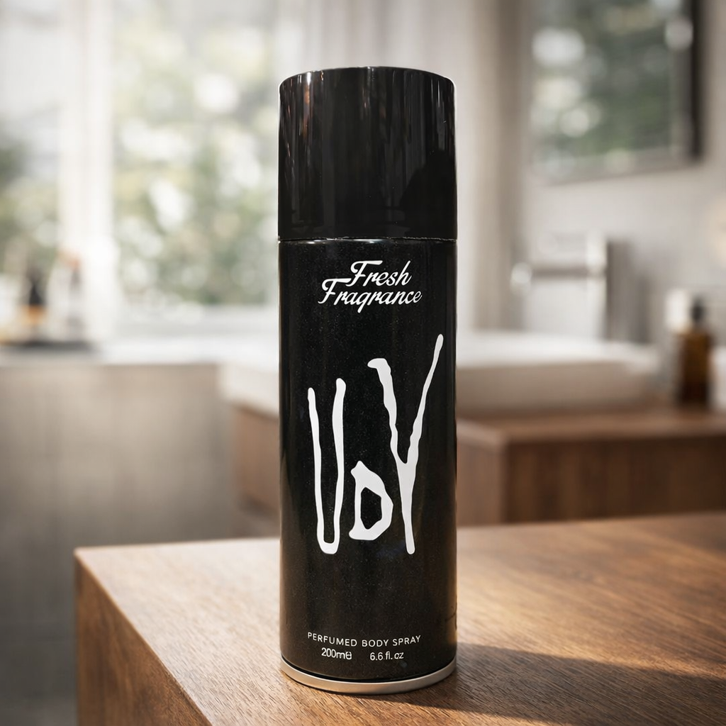 UDV Perfumed Body Spray – Fresh Fragrance for Confident Everyday Elegance (200ml)