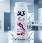 AVE Shampoo 750ml – Made in Iran with Multivitamin Extract for Strong and Healthy Hair