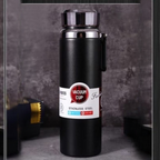 Elegant 800ml/1000ml Thermal Stainless Steel Bottle – Vacuum Insulated Leakproof Water Bottle | Random Color