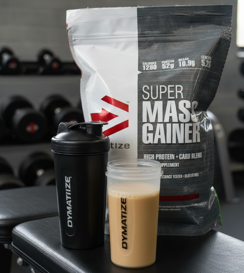 Dymatize Super Mass Gainer – High Protein & Carb Blend Weight Gainer Powder (2 lbs, 29 Servings)