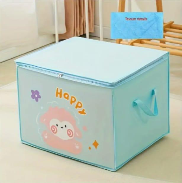 Cute Cartoon Storage Bag | Multi-Purpose Organizer for Kids’ Toys, Clothes & Accessories