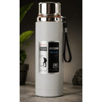 Premium 800ml/1000ml Stainless Steel Water Bottle – Leakproof Insulated Water Flask (Random Color)