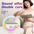 G Shaped RGB Light Table Lamp With Wireless Charger