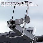 Universal Phone Holder Travel Essentials Flexible 360 ​​Degree Rotation Hands-Free Airplane Phone Mount for iPhone Xiaomi - Random Color