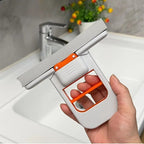Foldable Mini Mop | Portable Desktop Wet & Dry Cleaning Mop | Self‑Squeezing