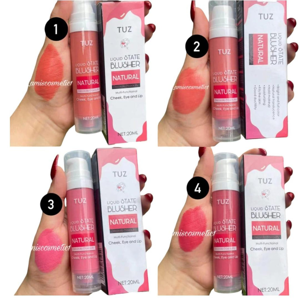 Tuz Long Lasting Liquid Blush Flawless Coverage Natural Tint Easy Blend Smooth Application
