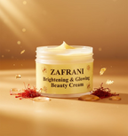 Zafrani Brightening & Glowing Beauty Cream | Radiant, Soft & Nourished Skin | Skin Lightening & Hydrating Formula (100g)