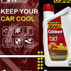 OSAKA Premium Radiator Coolant - High Grade Red (Automotive Grade) | Engine Cooling System Protector | Metal Corrosion Prevention (1L)