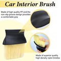 Car Interior Cleaning Brush Durable Quality Comfortable Grip Reliable Performance Effective Dust Removal