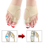 Smart Care Bunion Support Foot Mate Correction Socks Toes Separator Feet Care