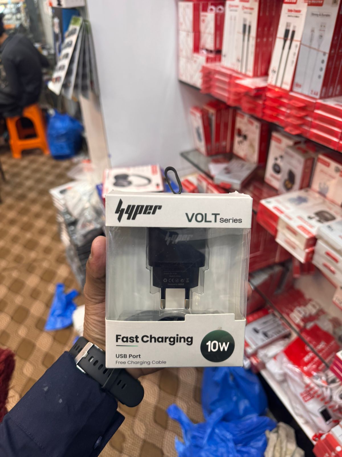 Yolo Hyper Charger 10W Y-103 – Fast USB Wall Charger with Free Micro USB Cable
