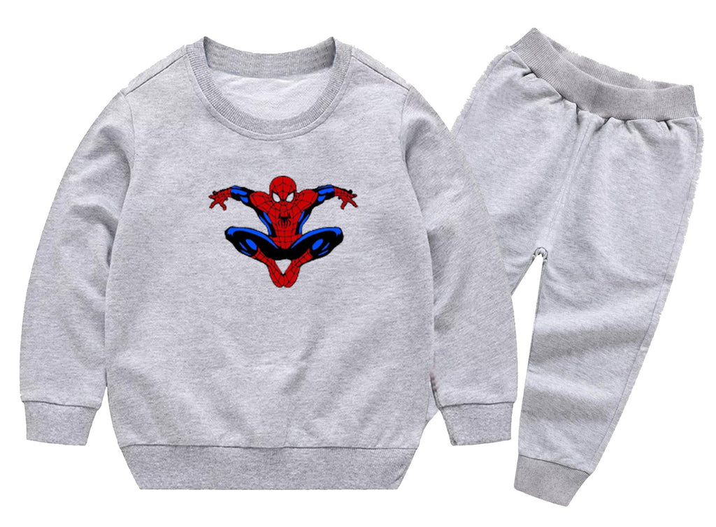 Kids Fleece Tracksuit | Sweatshirt & Pajama Set for Baby Boys – Warm, Comfy Winter Outfit for Daily Wear FOR BABY AND KIDS