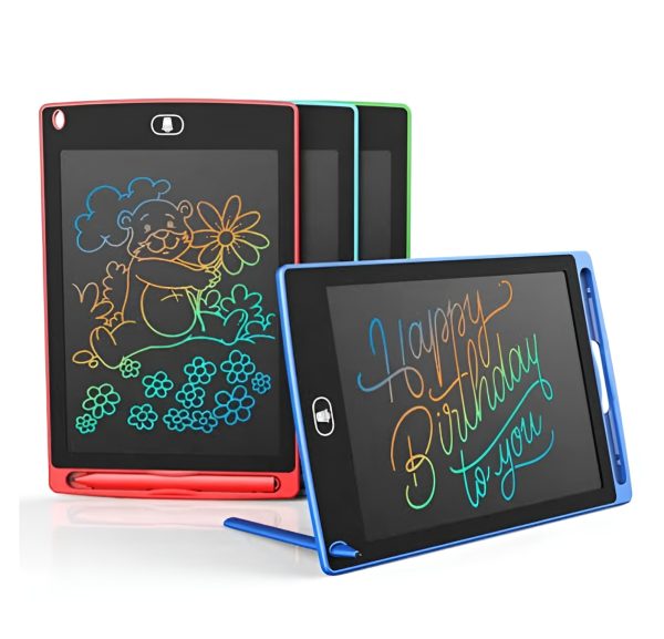 Writing Pad LCD Tablet For Kid Digital Drawing Pad – Erasable Writing Board – Writing Pad (Random Color)