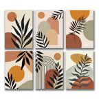 Set of 6 Premium Wall Art Photo Tiles – Modern Home Decor Sets 8x11