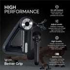 Handheld Massage Gun Deep Tissue Muscle Massager with 12 Massage Heads