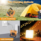 Small Solar-Powered LED Camping &amp; Outdoor Lantern With Super Long Endurance, Suitable For Tent And Emergency Use, Can Be Charged And Hung Up (Random color)