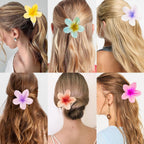 Pack of 3 - Flower Hair Clip Colorful Hair Band For girls &amp; Women