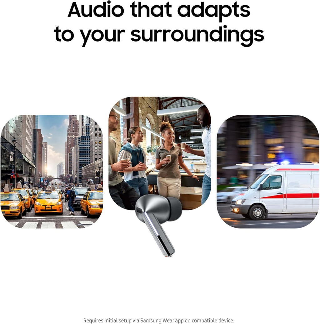 Samsung Galaxy Buds 3 Pro True Wireless Bluetooth Earphones Hi-Fi Sound, Long Battery Life, Touch Controls, and Comfortable In-Ear Design – Premium Audio for Calls, Music, and Gaming