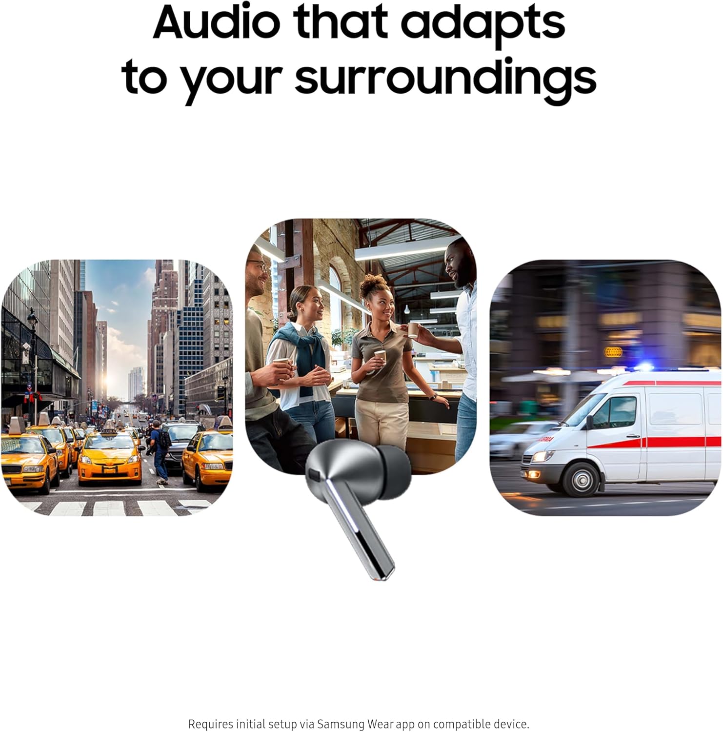 Samsung Galaxy Buds 3 Pro True Wireless Bluetooth Earphones Hi-Fi Sound, Long Battery Life, Touch Controls, and Comfortable In-Ear Design – Premium Audio for Calls, Music, and Gaming