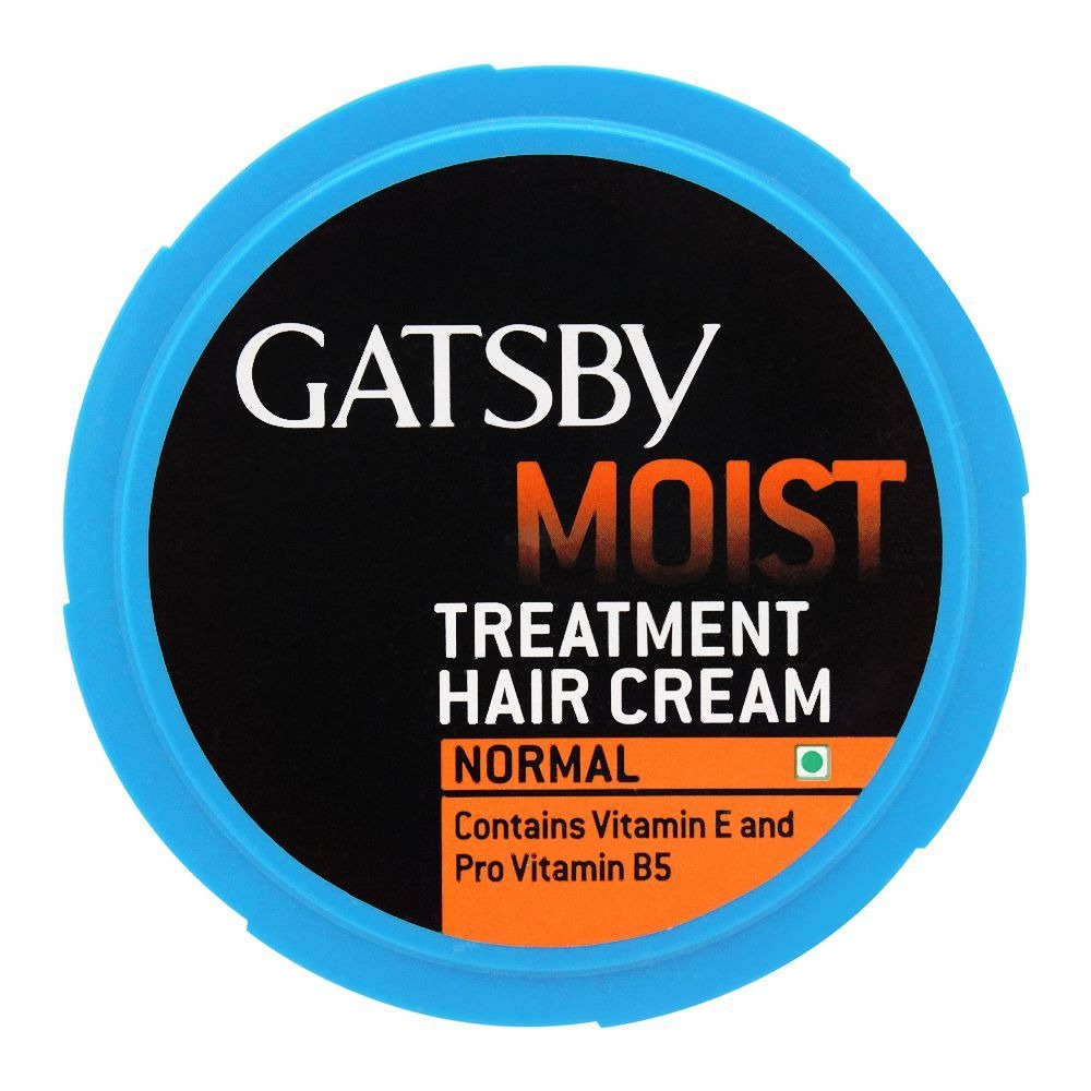 GATSBY Hair Cream 125g – Anti Dandruff & Normal | Long Lasting Moisturizer with Vitamin E & Pro Vitamin B5