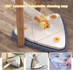 Royal's Triangle Shaped Microfiber Mop –Self-Wringing Floor Dust Mop
