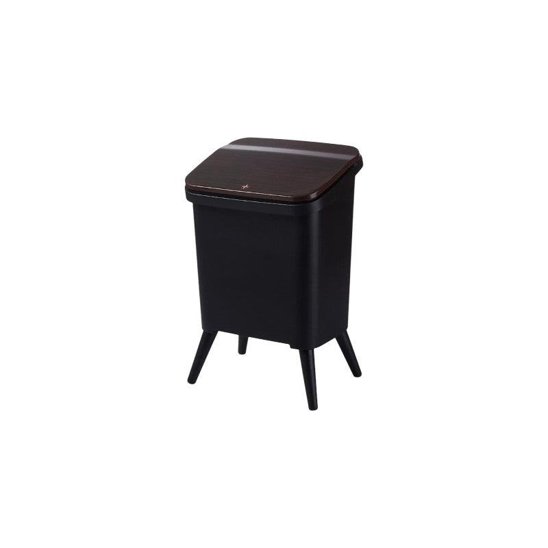 Royal Wooden Trash Bin with Lid | Minimalist Dustbin for Kitchen, Bedroom & Office