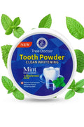 Tree Doctor Tooth Powder – Mint Clean Whitening Formula with Hyaluronic Acid | Plaque Removal & Fresh Breath | 50g