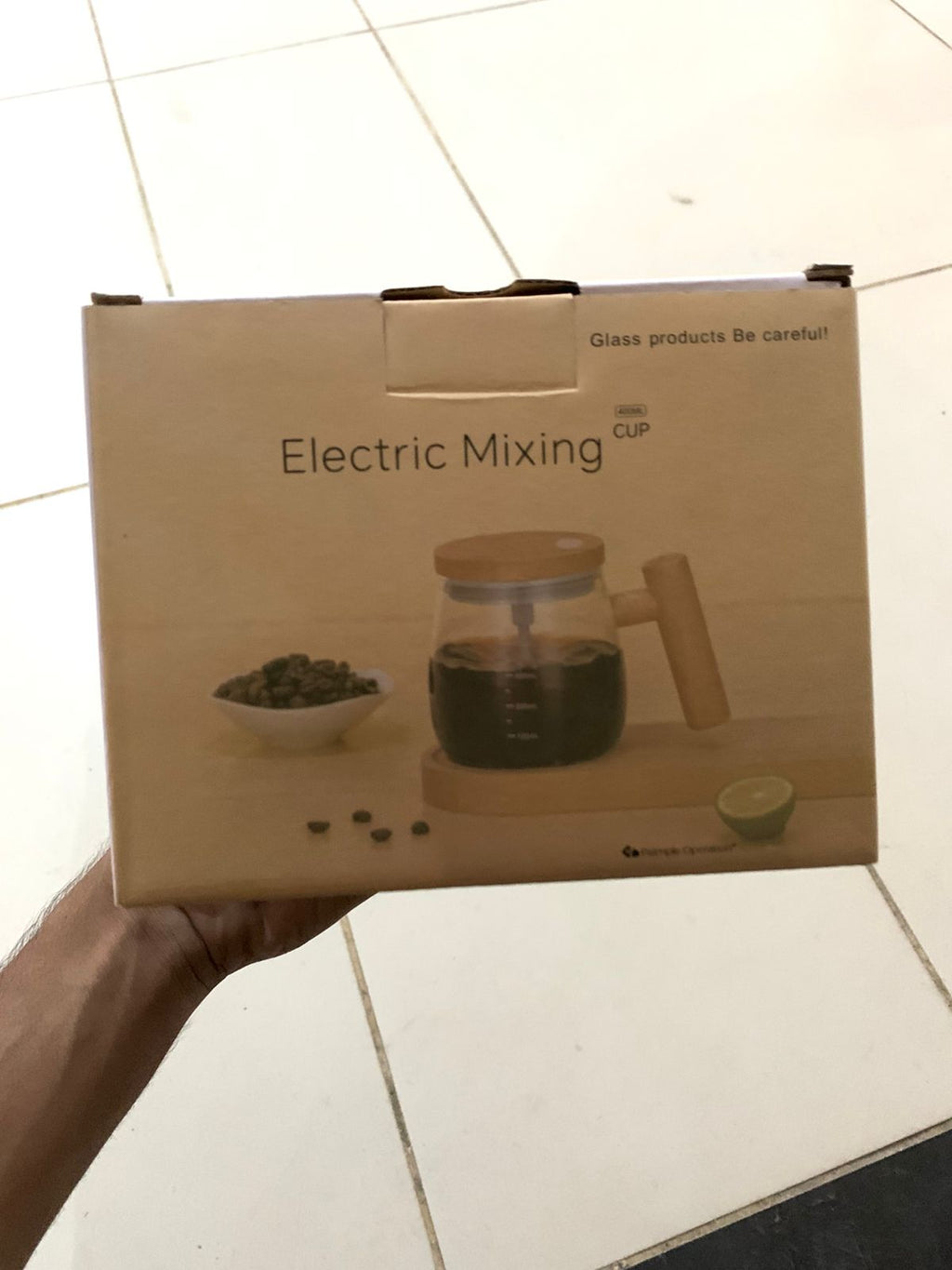Self Stirring Coffee Mug – Electric Automatic Mixing Cup for Coffee, Milk, & Drinks | Rechargeable, Waterproof, Self Mixing Glass Mug for Home & Office ~ 500 ml