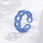 BRJ-180 Metal Funky Korean Rings – Trendy Fashion Jewellery, Stylish Accessory for Women and Men