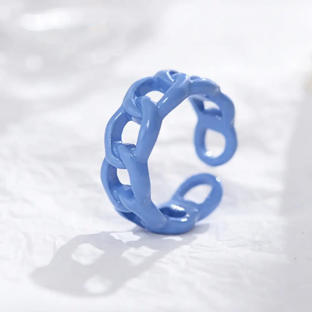 BRJ-180 Metal Funky Korean Rings – Trendy Fashion Jewellery, Stylish Accessory for Women and Men