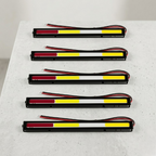Universal Multi-Color COB LED DRL Strip Lights – Ultra-Bright Daytime Running Lights for Cars & Motorcycles (1 Pair)