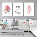 Set of 3 Premium Wall Art Photo Tiles – Modern Home Decor Sets 8x11