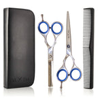 WAXZAA Professional Barber Scissors Kit – Premium Hair Cutting Accessories