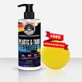 THREE GUYS Plastic & Trim Restorer 250ml | German Engineered | Restores Faded Plastic, Trim & Bumpers