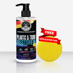 THREE GUYS Plastic & Trim Restorer 250ml | German Engineered | Restores Faded Plastic, Trim & Bumpers
