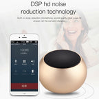 Mini Portable Wireless Bluetooth &amp; Rechargeable Speaker - Wireless Bluetooth Mini Speaker With Card Slot (Random color)