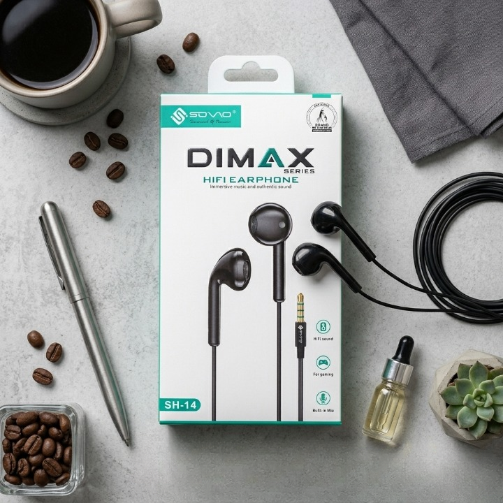 Dimax  Wireless Bluetooth Earbuds with LED Display Charging Case – Deep Bass, Touch Control & Long Battery Life
