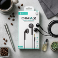 Dimax  Wireless Bluetooth Earbuds with LED Display Charging Case – Deep Bass, Touch Control & Long Battery Life